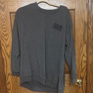 Maurices Charcoal Long Sleeve Top